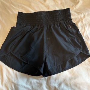 High waisted running shorts